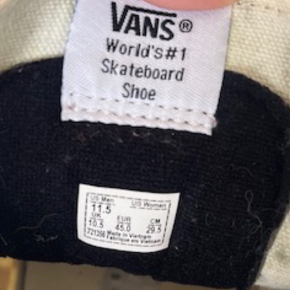 VANS SK8-HI (BMX CHECKERBOARD) 11.5 - Picture 2 of 7
